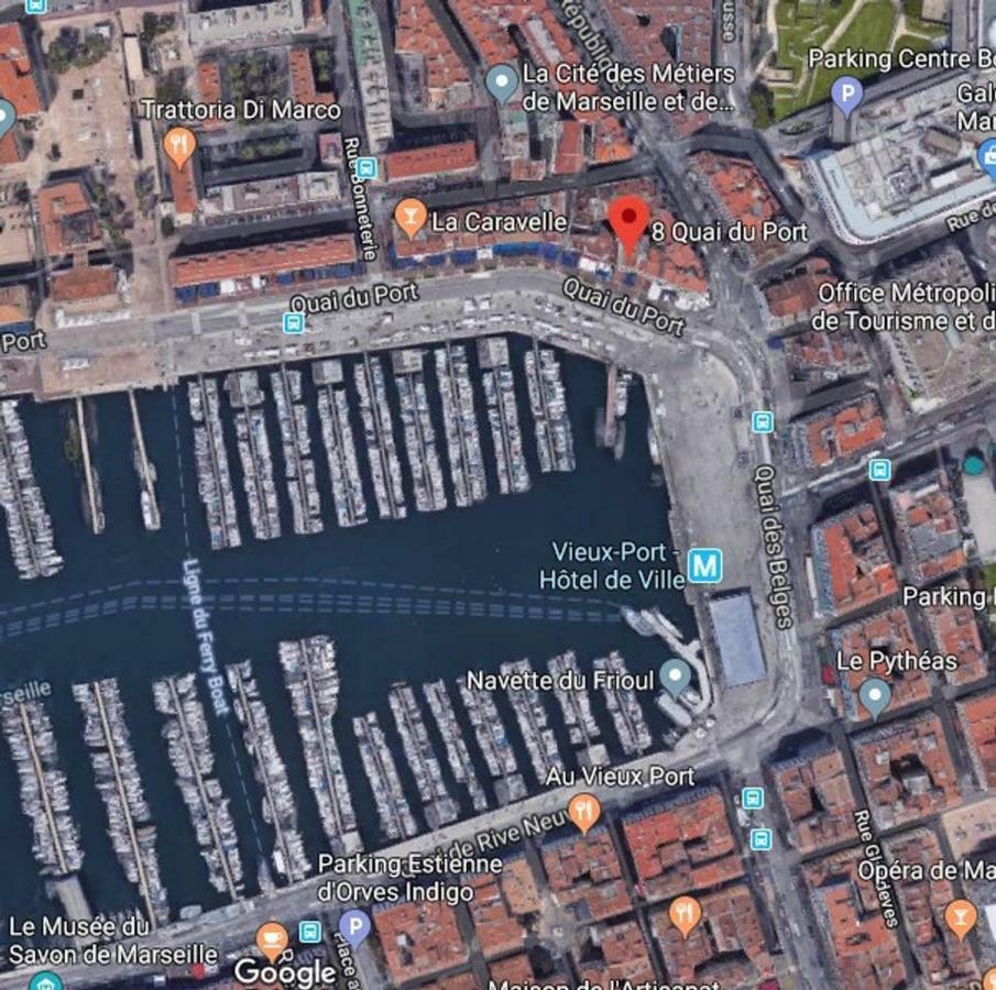 Au Coeur Du Vieux Port - Le Quai Bourgeois Lägenhet Marseille Exteriör bild